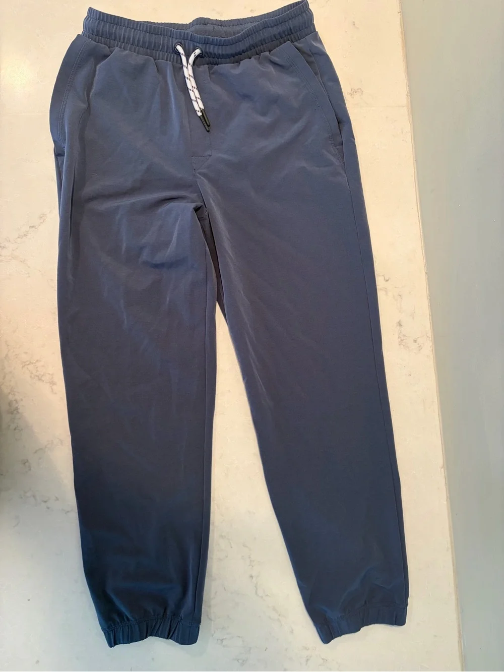 Vineyard Vines  Blue Drawstring Jogger Performance Pants Size L